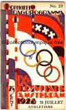 1928_amsterdam_programme_olympique_journalier